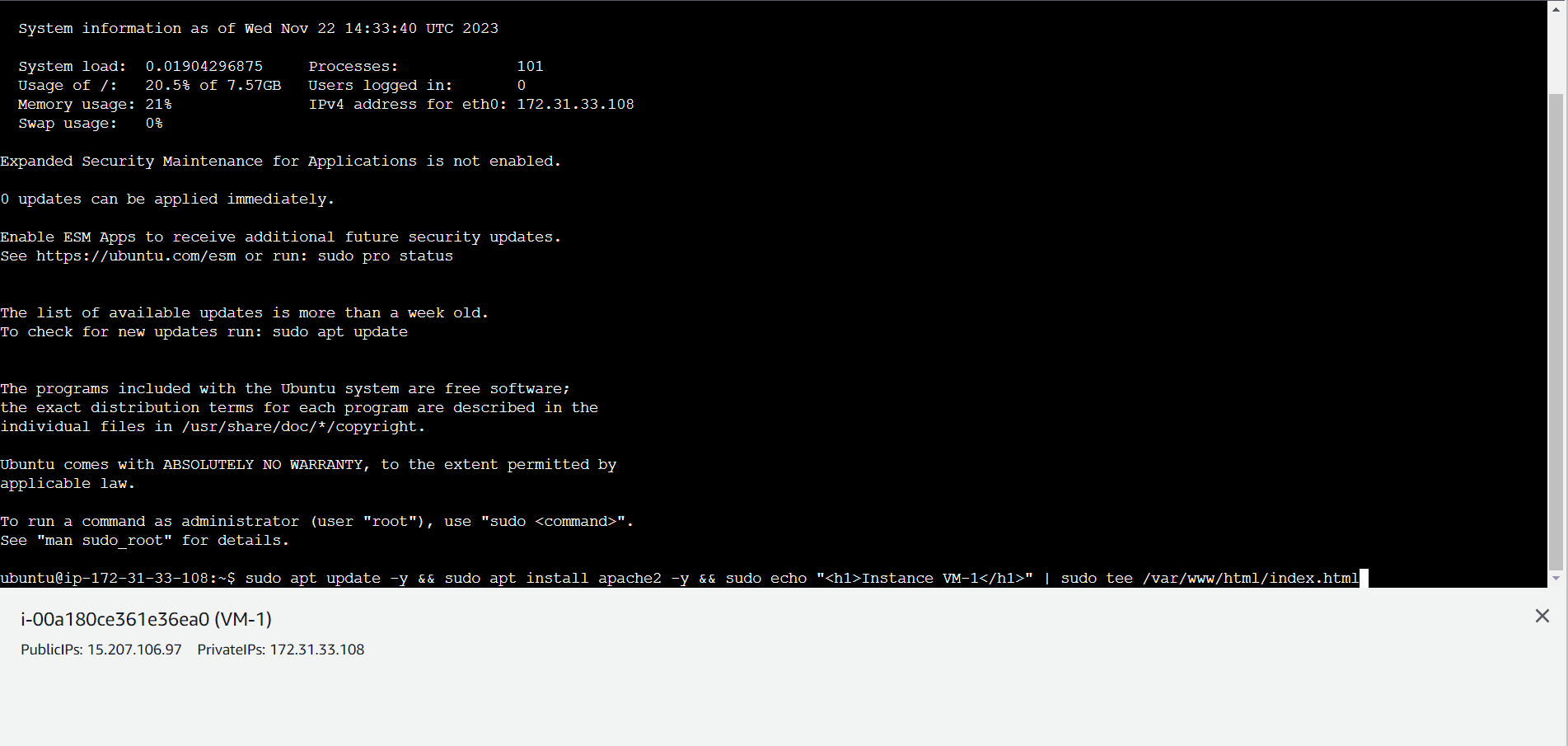 Apache Configuration