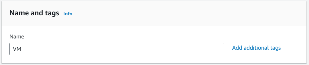 Naming the EC2 Instance
